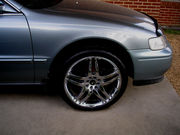 18 INCH CHROME RIMS WITH TIRES FOR SALE!!!   -    GREAT DEAL!!!!!!!!!!